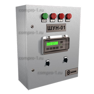 Шкаф управления насосами ШУН-1-2-15.1-ОК-ТР-GSM вид снаружи