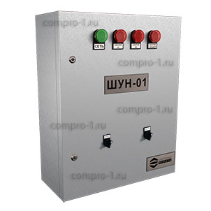 Шкаф управления насосами ШУН-1-2-9.4-GSM вид снаружи