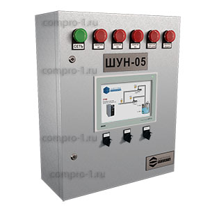 Шкаф управления насосами ШУН-5-3-6-С7-GSM вид снаружи
