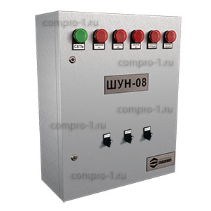 Шкаф управления насосами ШУН-8-3-23.6-ТР-GSM вид снаружи