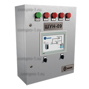 Шкаф управления насосами ШУН-9-2-6.1-С7-ТР-GSM вид снаружи
